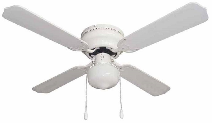 White Decorative Ceiling Fan